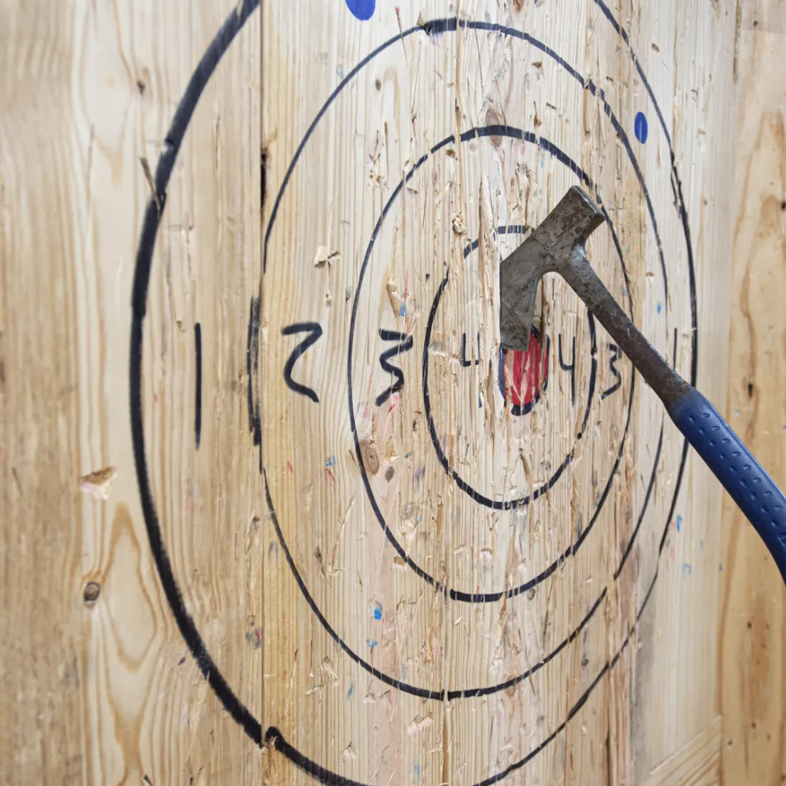 Axe throwing (value of $25), provided by HVCU